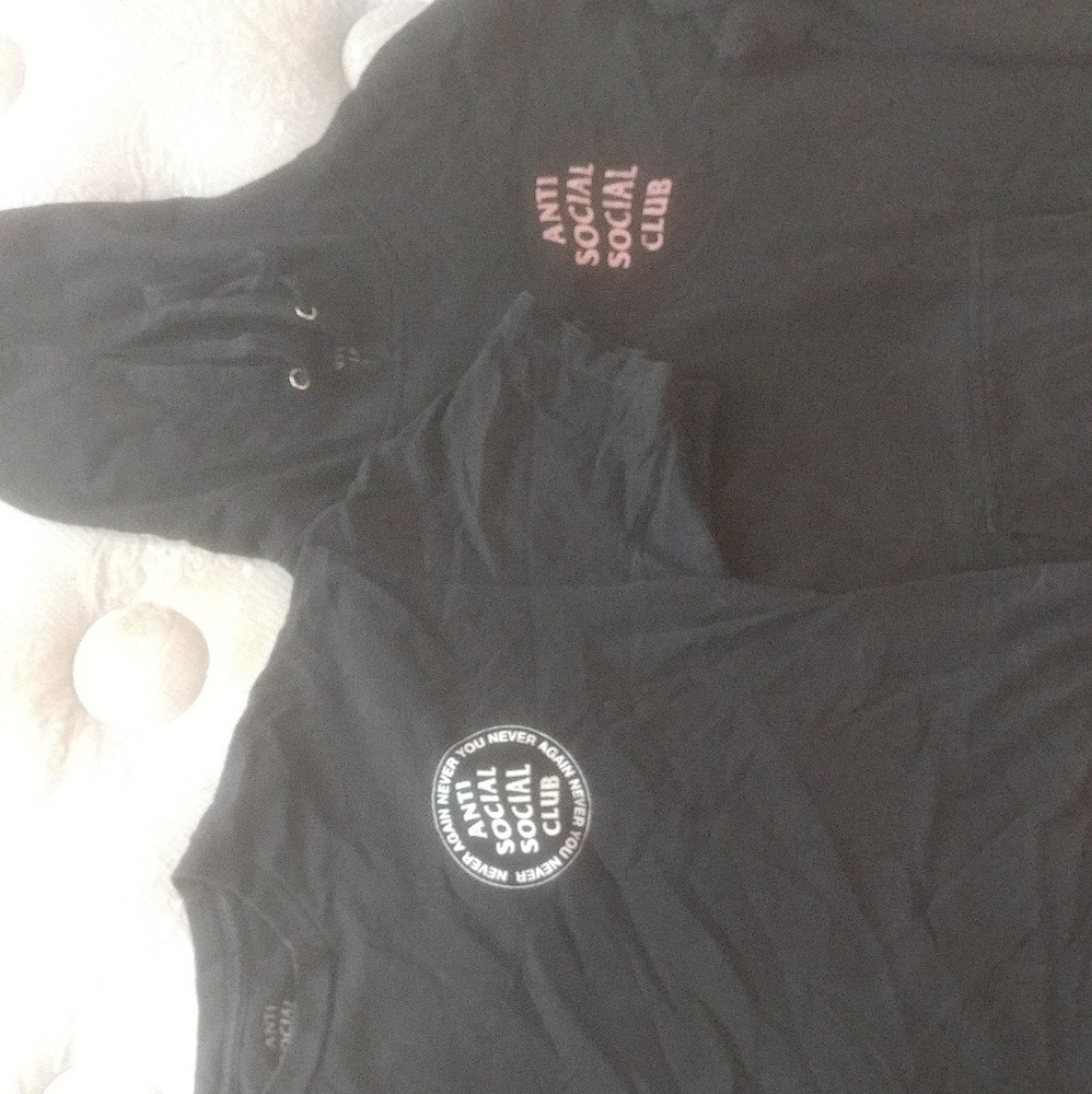 Anti Social Social Club T shirt and Hoodie XL